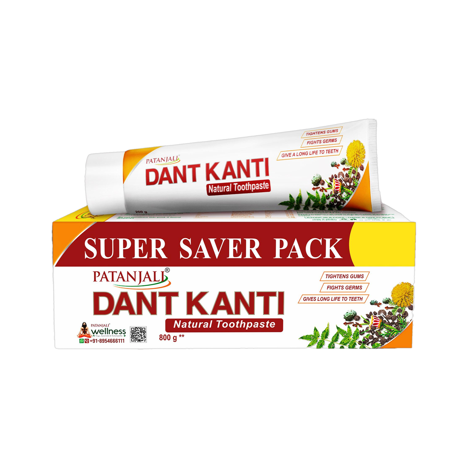 PATANJALI Dant Kanti Strong Teeth & Gums Toothpaste