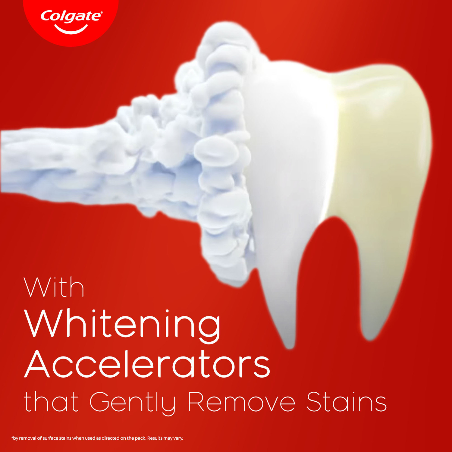 Image of Colgate Visible White Tooth paste Teeth Whitening Starts in 1 week, Combo Pack of 4x120g Toothpaste