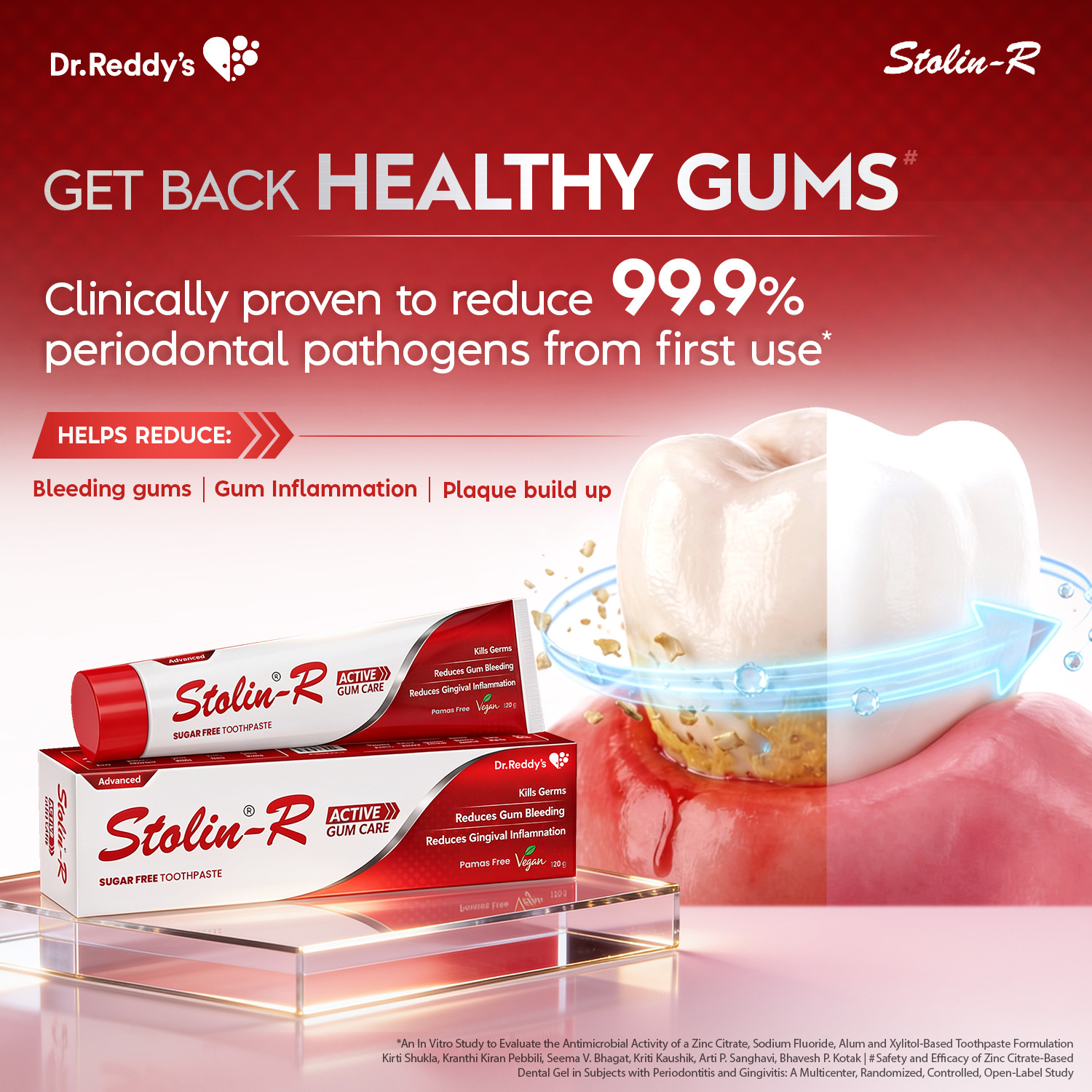 Image of Stolin R Active Gumcare Toothpaste Toothpaste