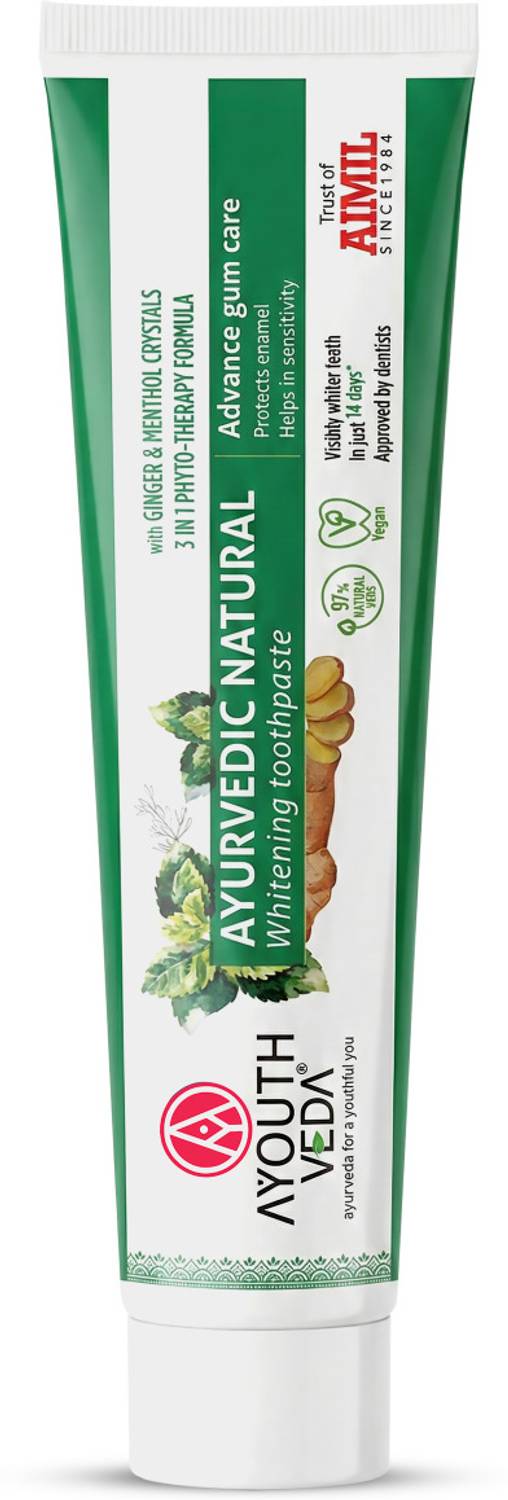 AYOUTHVEDA Ayurvedic Natural Whitening Toothpaste Toothpaste