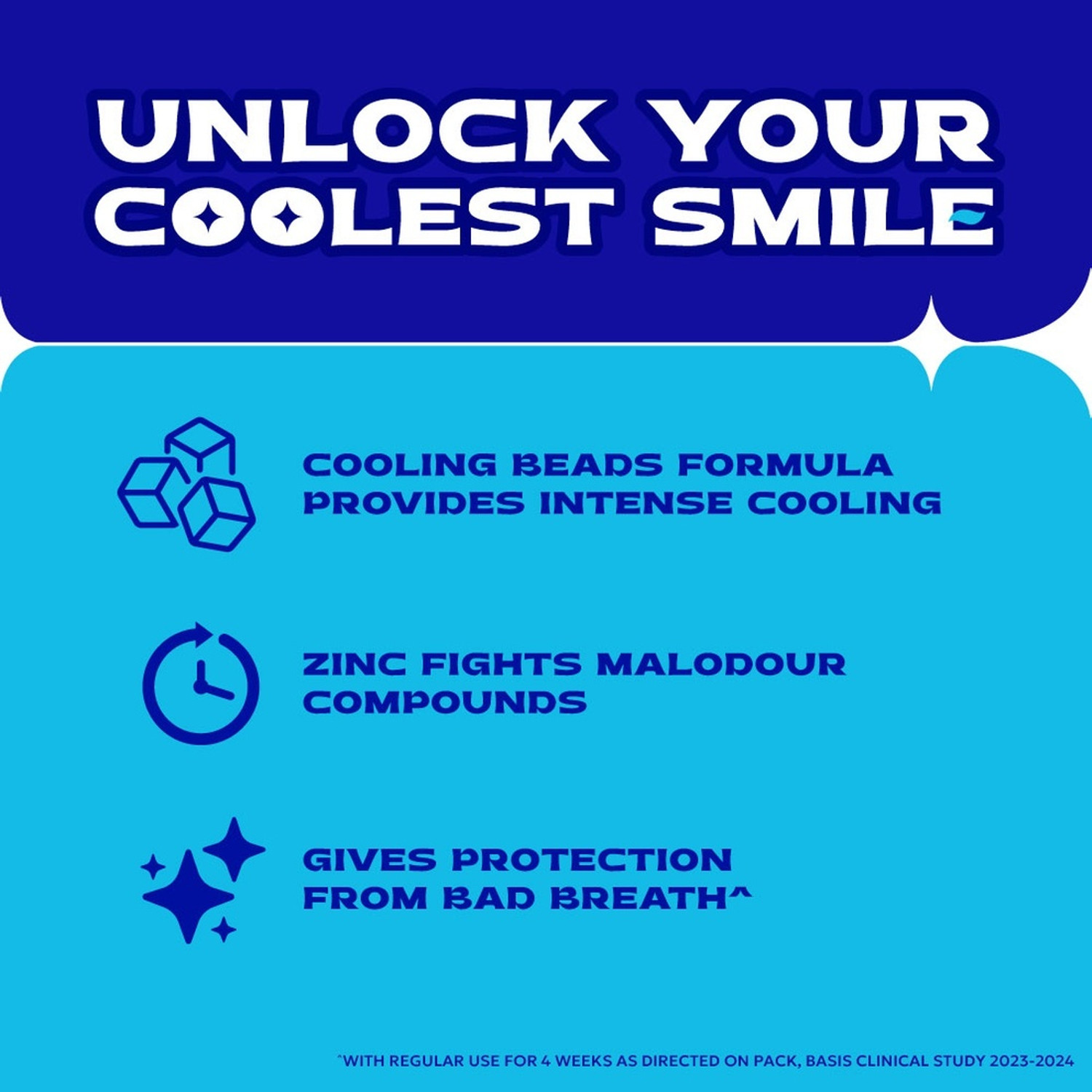 Image of Closeup Intense Cool Zinc Cooling Beads Toothpaste