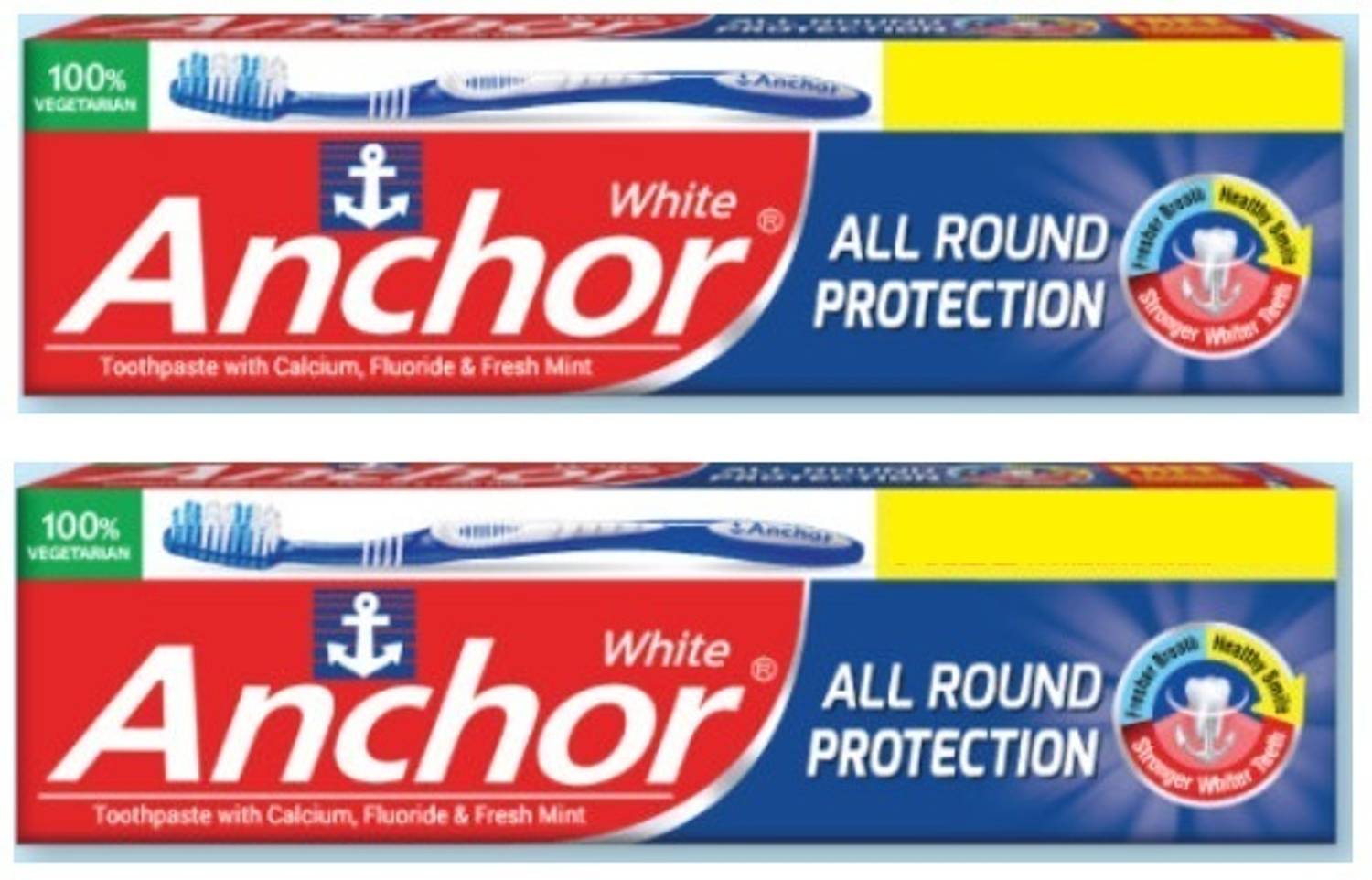 ANCHOR White Tooth Paste(100g X 2) Toothpaste