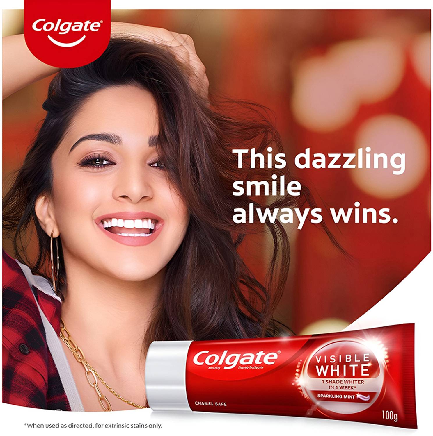 Colgate Visible White Teeth Pack of 4 · 400 g (1.6 kg total) - Image 5