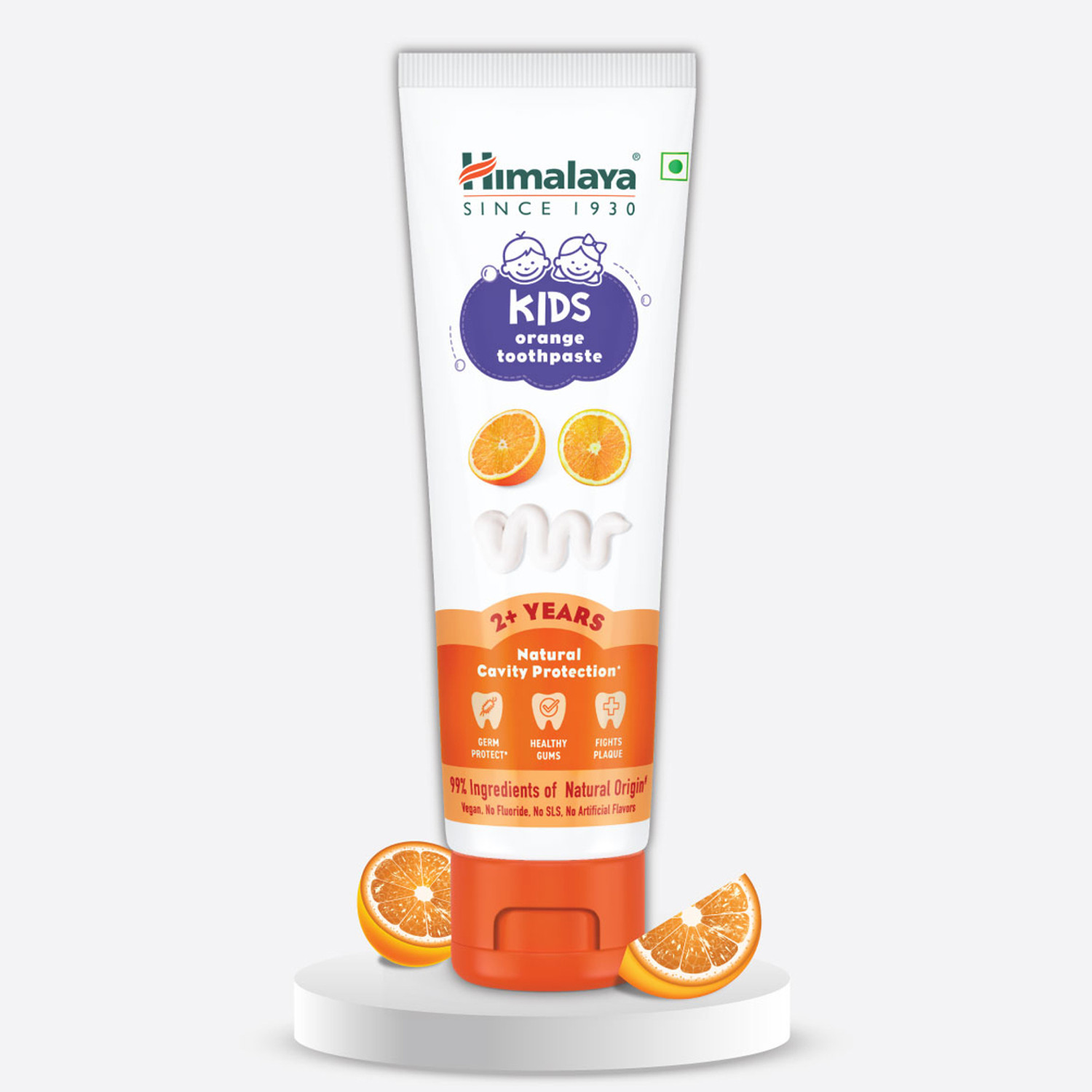 Image of HIMALAYA Kids Orange Toothpaste