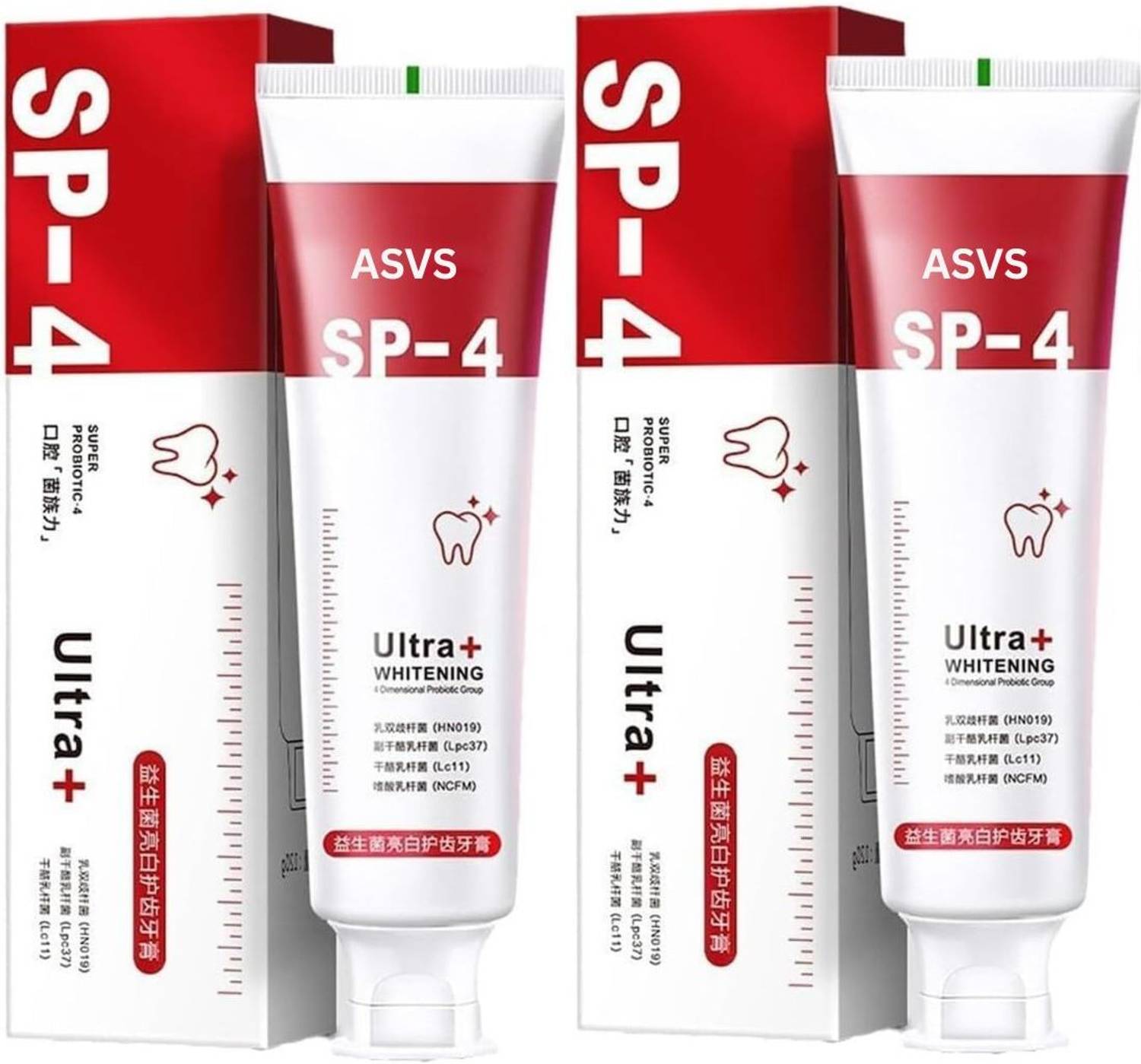 ASVS sp 4 toothpaste to restore natural whiteness with care Toothpaste (60 g) Toothpaste