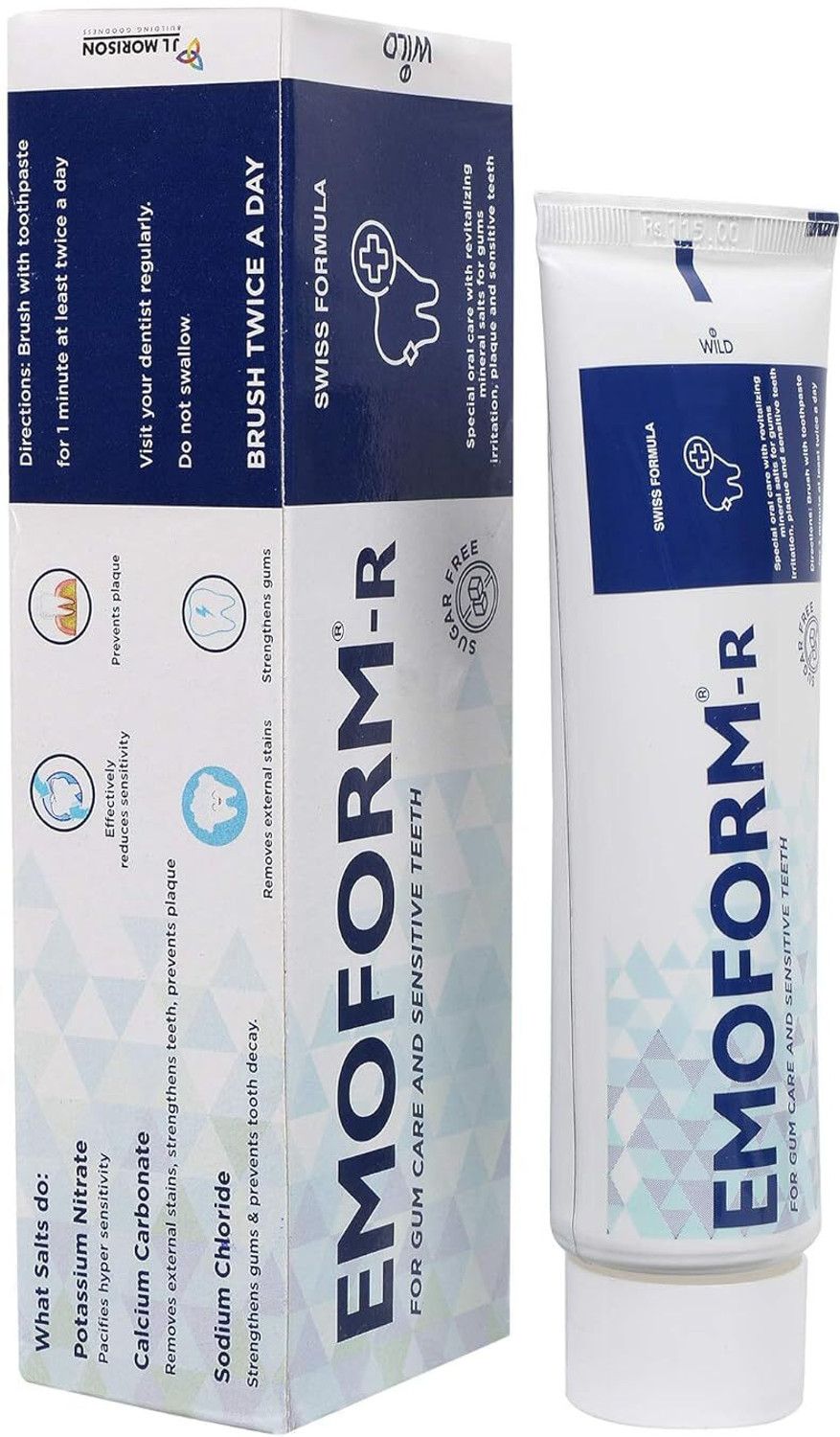 Image of Emoform R Toothpaste (100 Gm X 1 Pc) Toothpaste Toothpaste