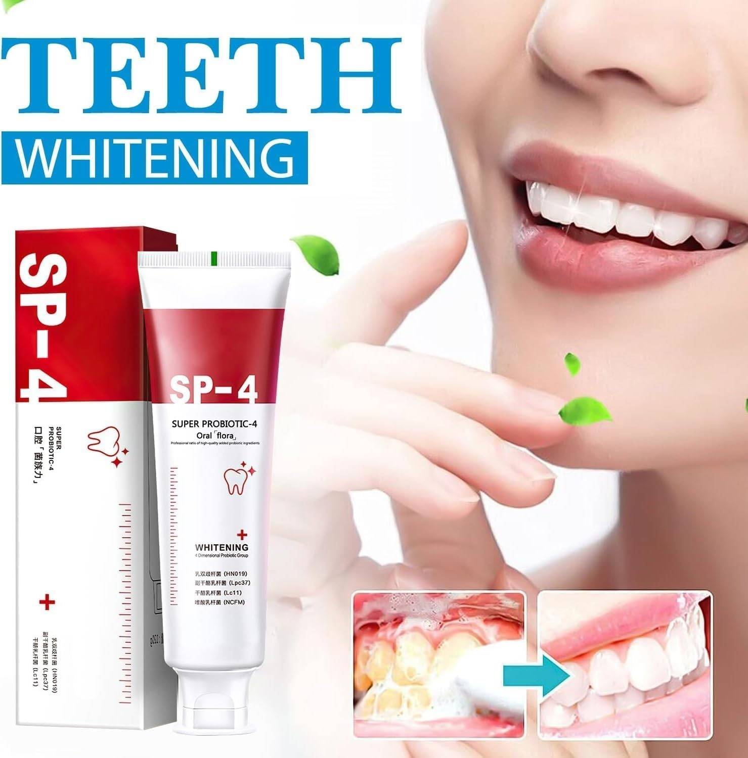 bendist export Sp-4 Toothpaste,Brightening Fresh Breat, Fresh Breath Whitening pack_1 Toothpaste