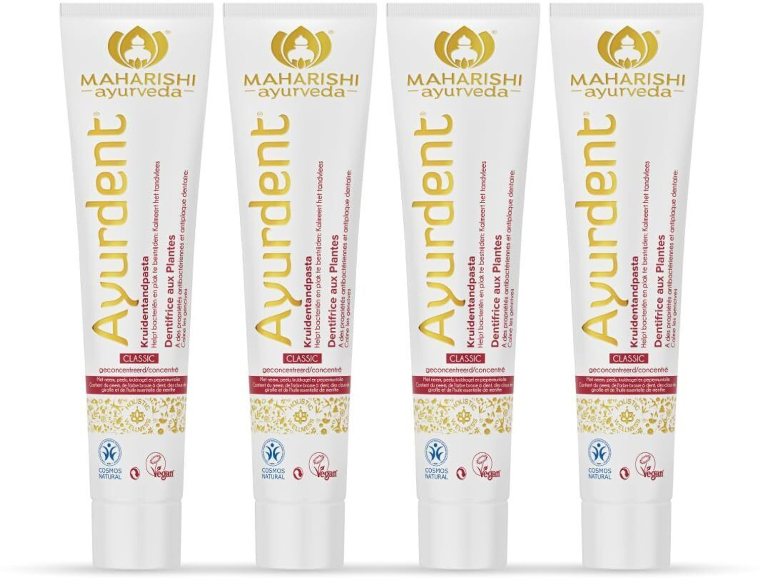 Image of MAHARISHI ayurveda Ayurdent Classic Toothpaste, For Toothache, Bleeding Gums, Sensitivity & Plaque Toothpaste