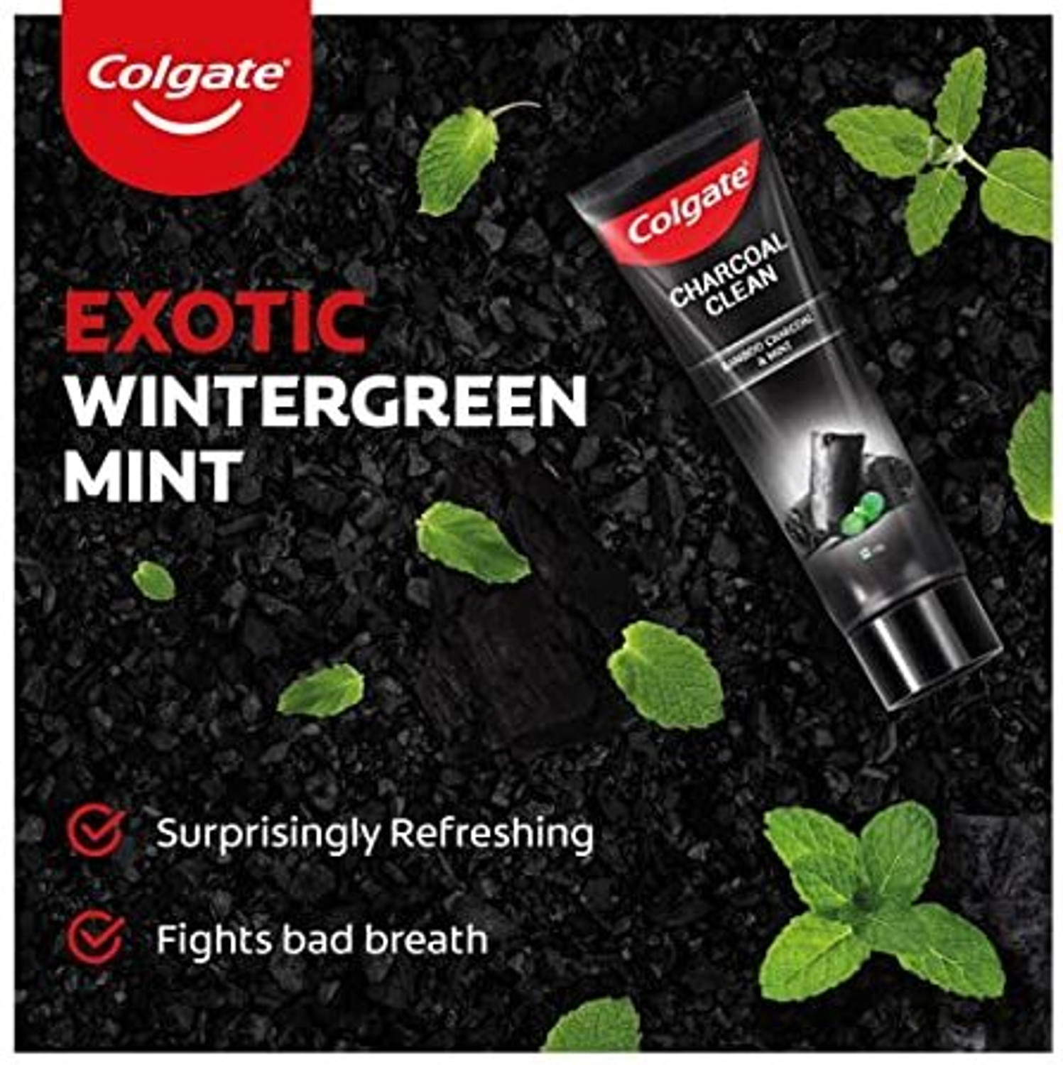 Image of Colgate Bamboo Charcoal Clean And Mint Toothpaste