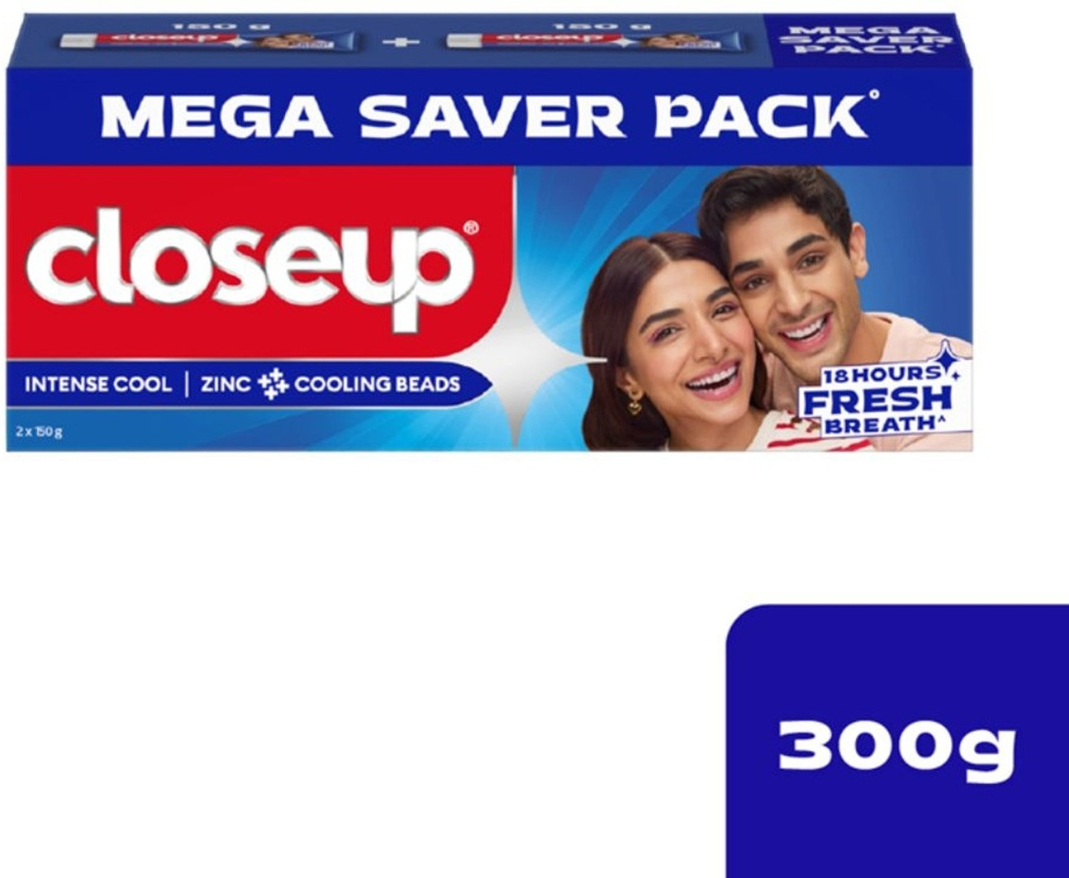 Image of Closeup Zinc Intense Cool Fresh Toothpaste