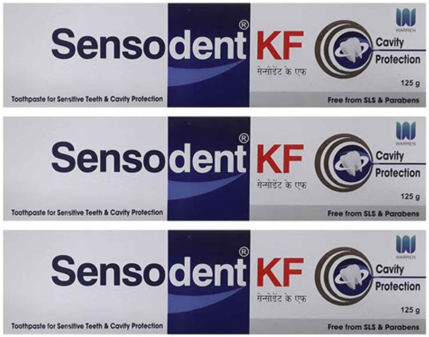 sensodent kF PACK OF 3 Toothpaste