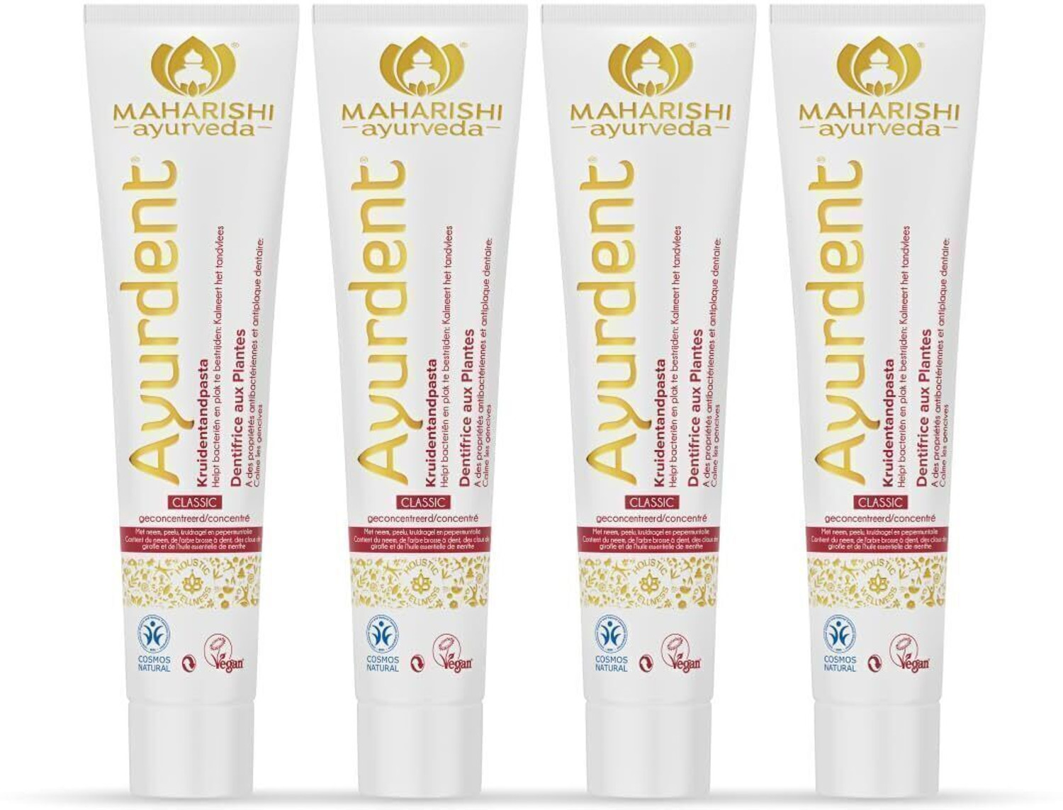 Image of MAHARISHI ayurveda Ayurdent Classic Toothpaste, For Toothache, Bleeding Gums, Sensitivity & Plaque Toothpaste