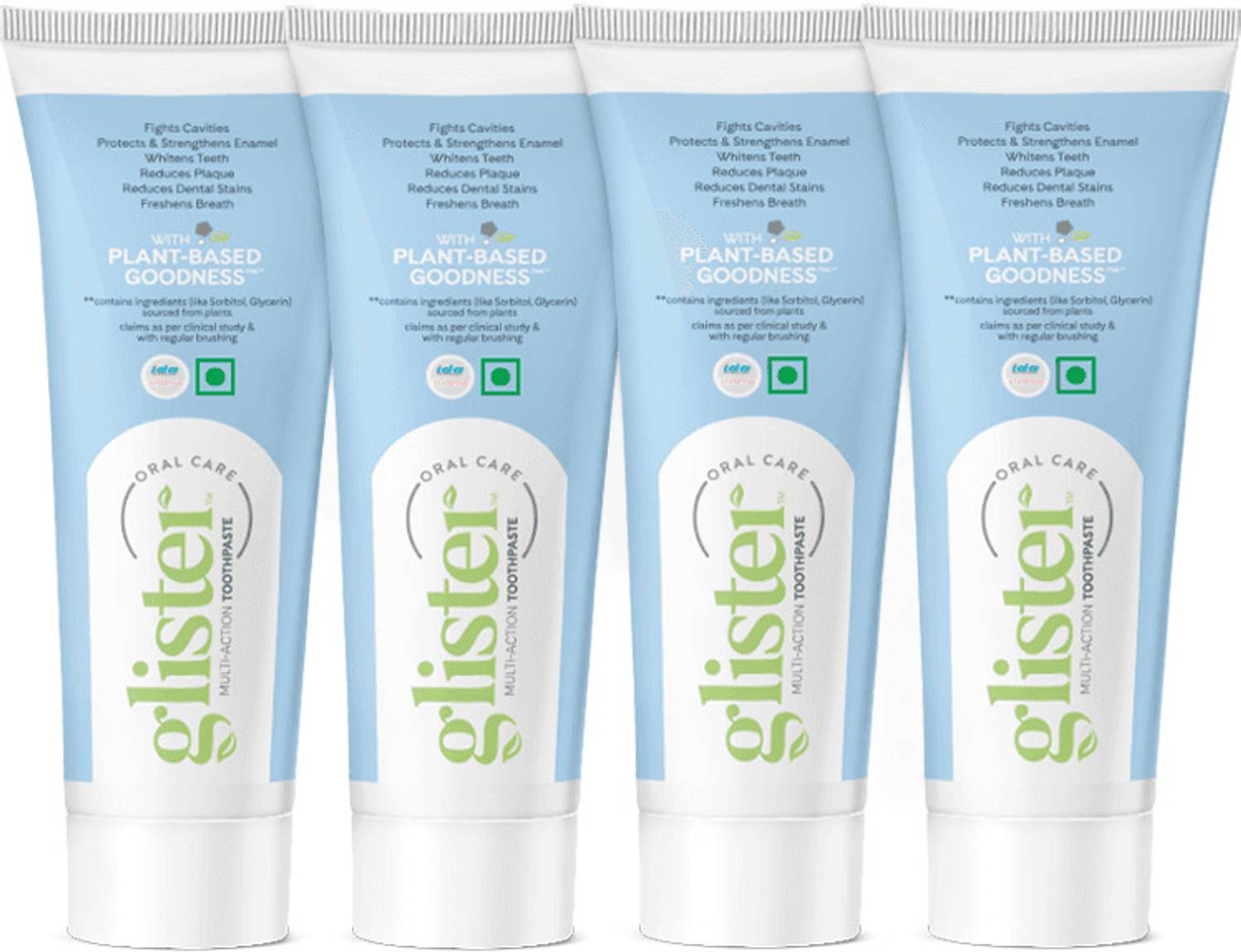 Amway Glister Multi-Action Toothpaste 50g (pack of 4) Toothpaste