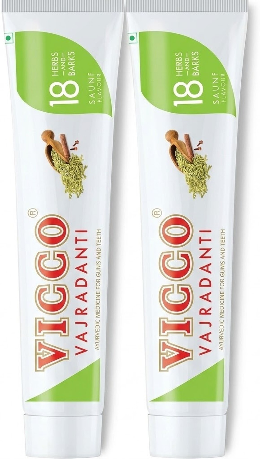 Image of VICCO Ayurvedic Toothpaste 160 x 2PES Toothpaste
