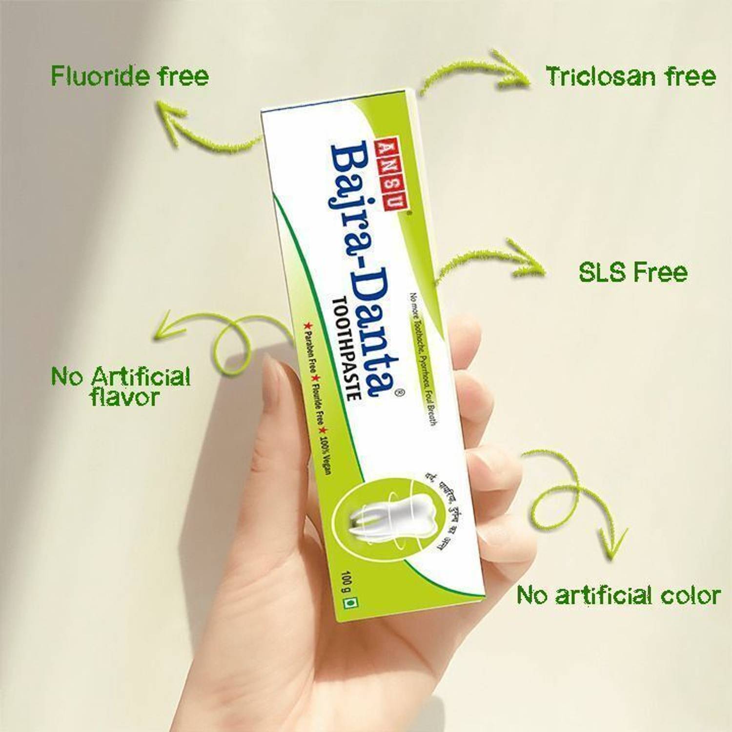 ansu bajradanta 100 Percent Natural Kids Toothpaste Toothpaste