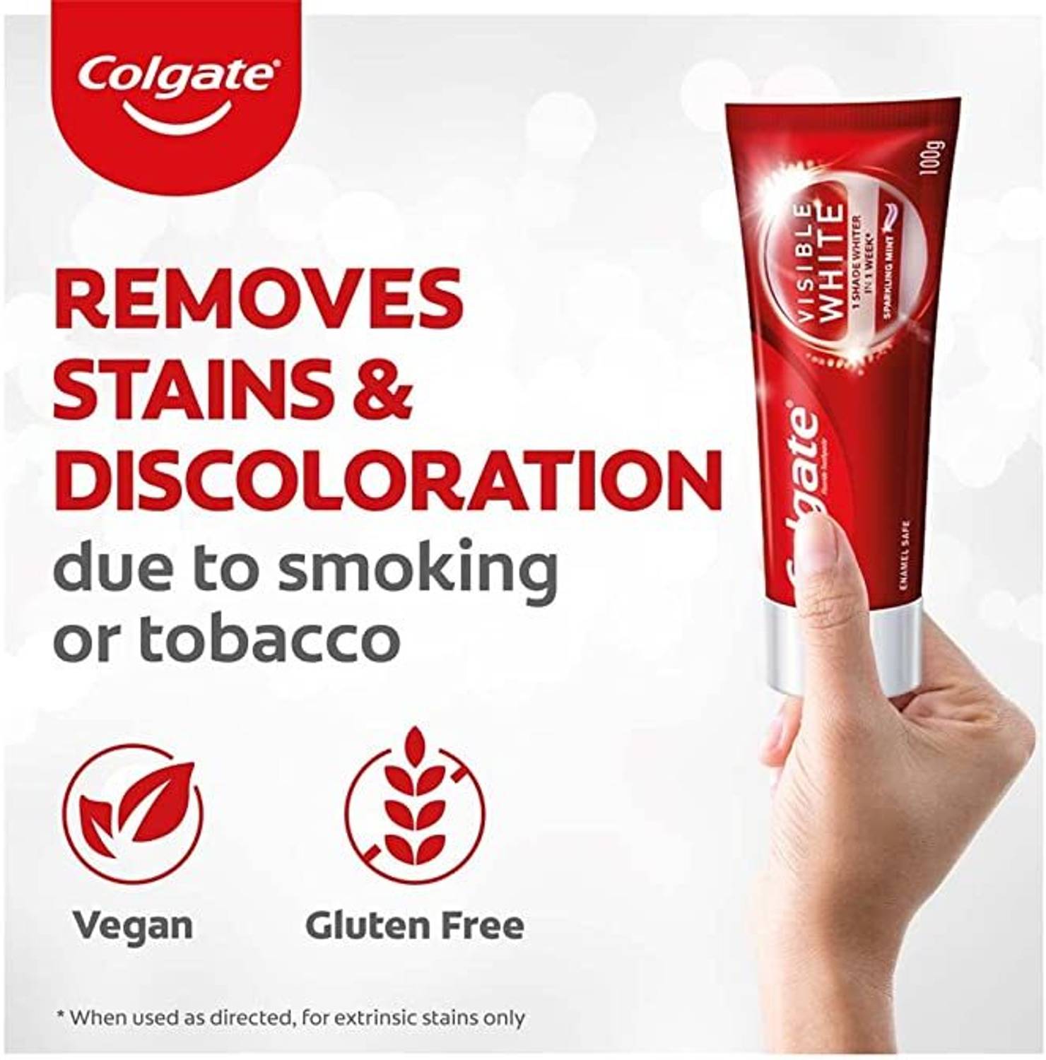 Colgate Visible White Toothpaste 400g Pack of 2 · 200 g (400 g total) - Image 4