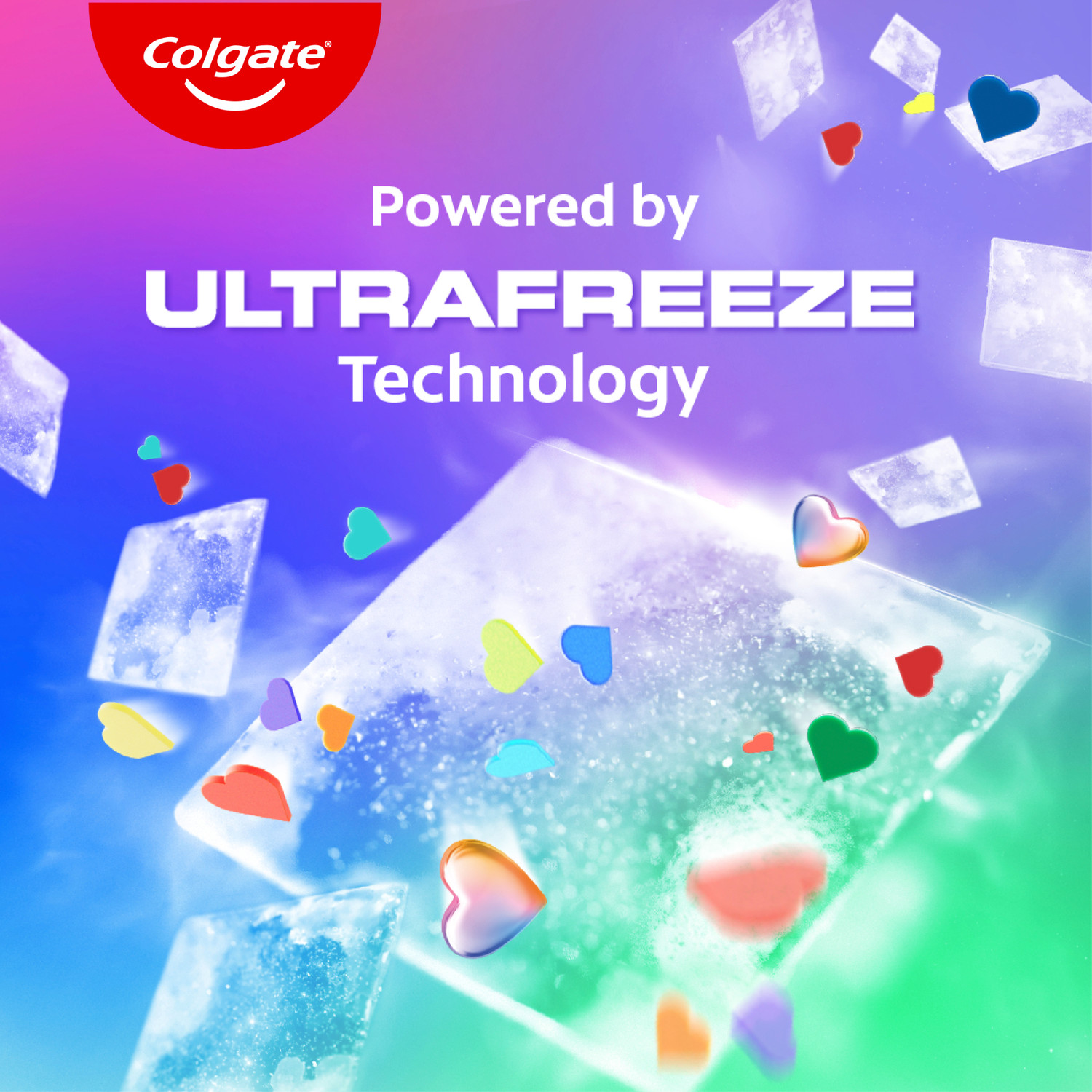 Image of Colgate MaxFresh Rainbow Fresh Tooth paste with Cooling Crystals (100g x 3pcs) Toothpaste
