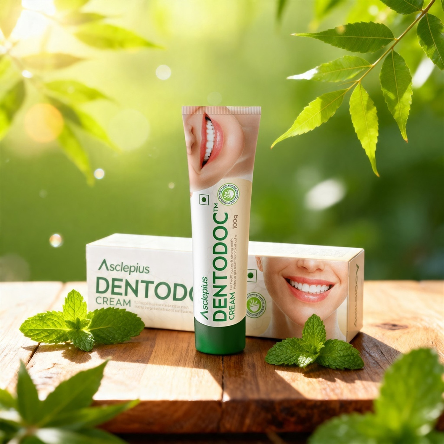 Image of Asclepius wellness DENTODOC DENTAL CREAM Toothpaste