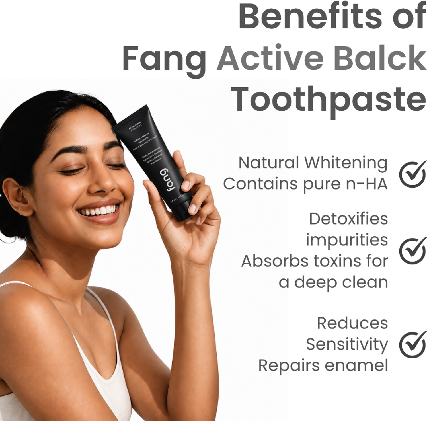 Image of Fang Forest Essence Combo + Active Black Toothpaste (2 x 240g) Toothpaste