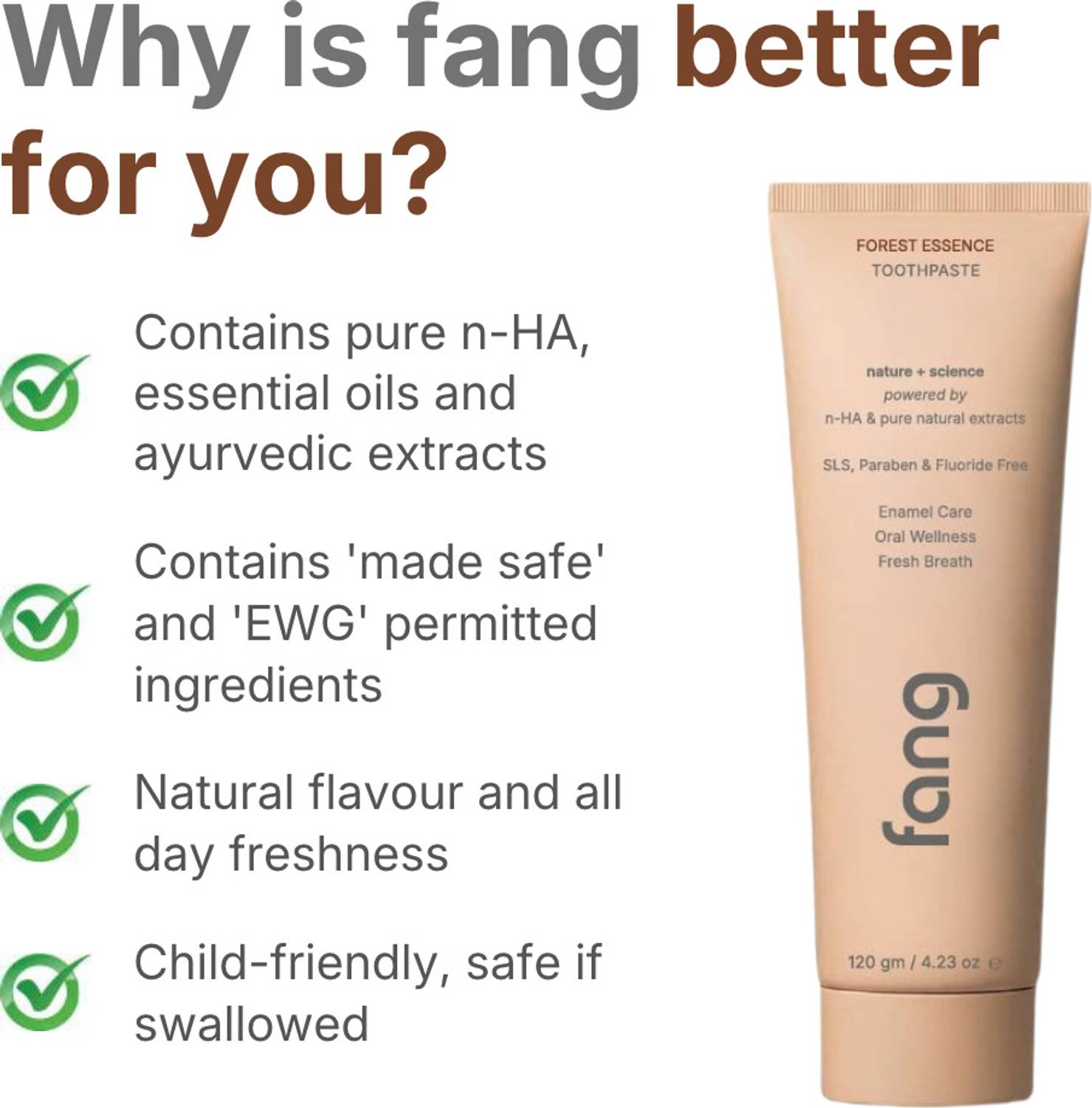 Fang Forest Essence Pack of 4 Toothpaste - Buy Baby Care Products