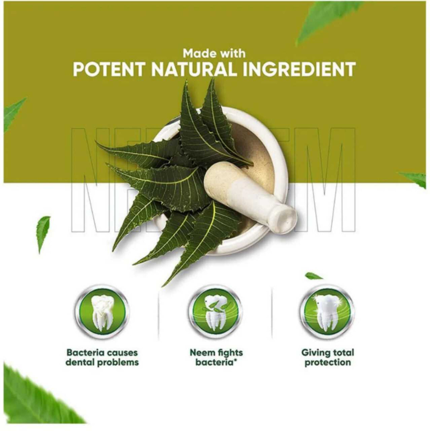 Image of Dabur Herbal Neem Complete Care Germ Protection Toothpaste 300gm 2pc Toothpaste