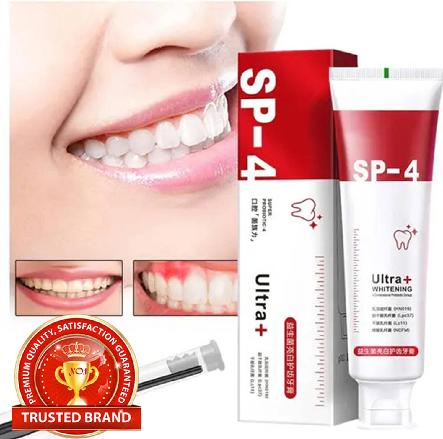 SKOOKUM Ultra + With Clove Oil Toothpaste Men & Women
