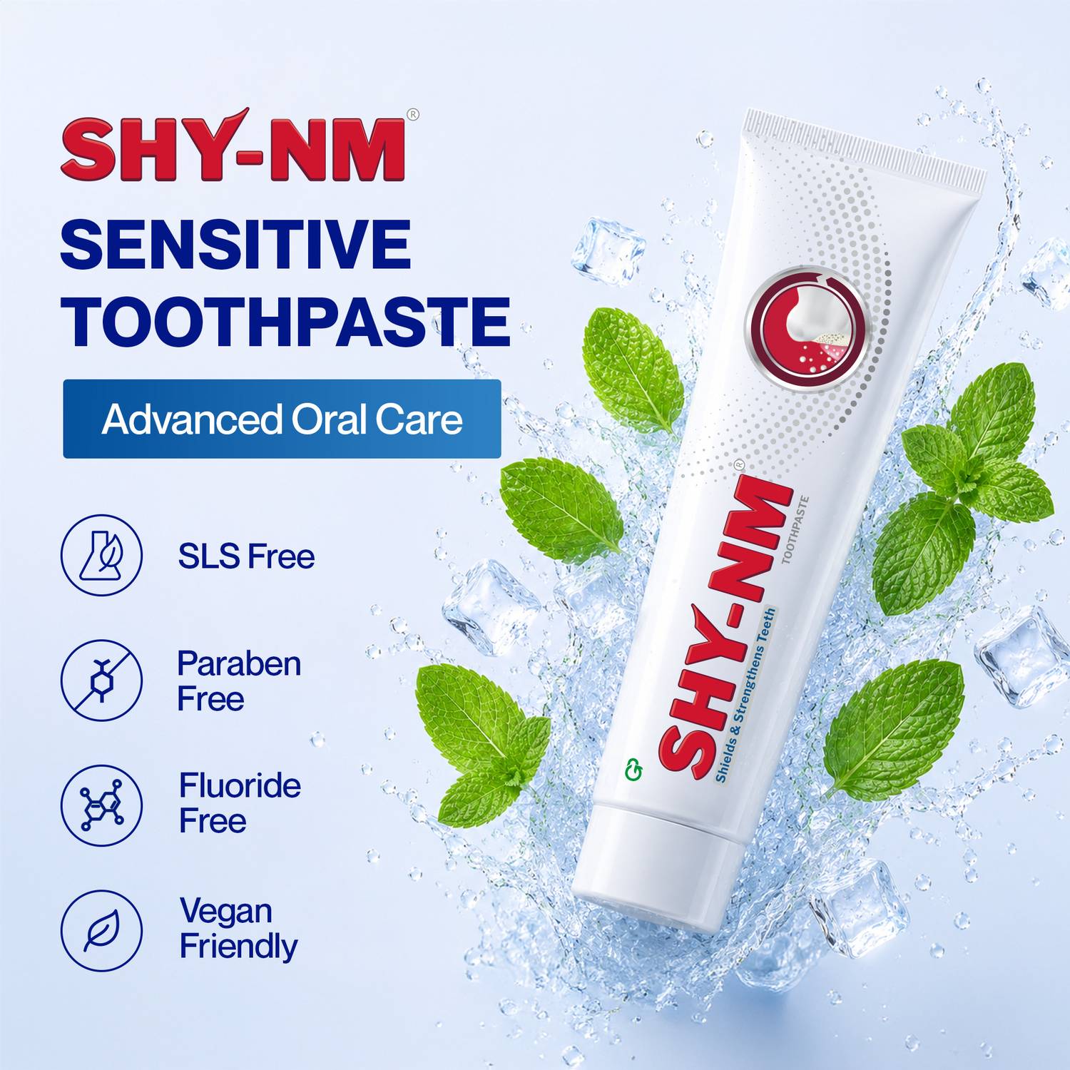 shy-nm Sensitivity Toothpaste - Mint Flavour Toothpaste - Buy Baby
