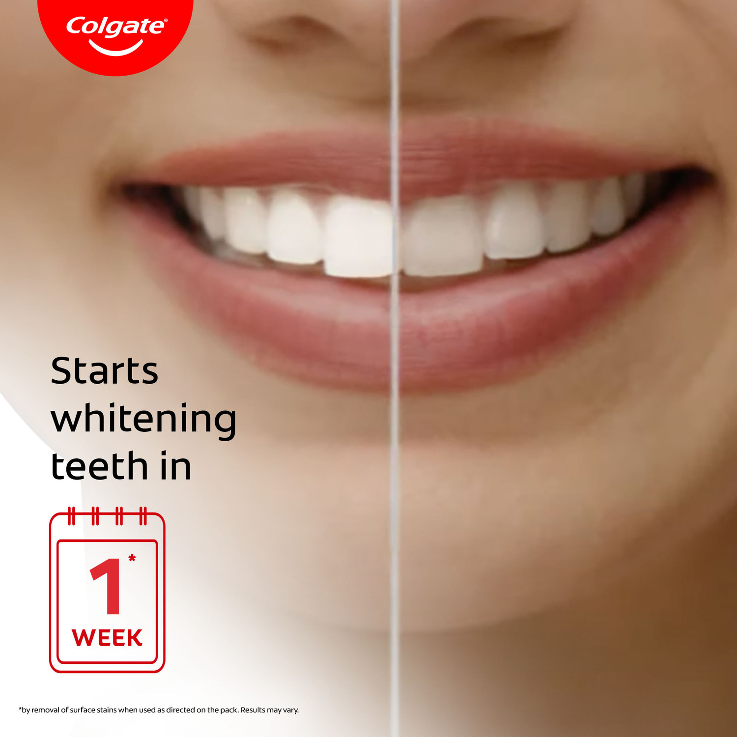 Image of Colgate Visible White Tooth paste Teeth Whitening Starts in 1 week, Combo Pack of 4x120g Toothpaste