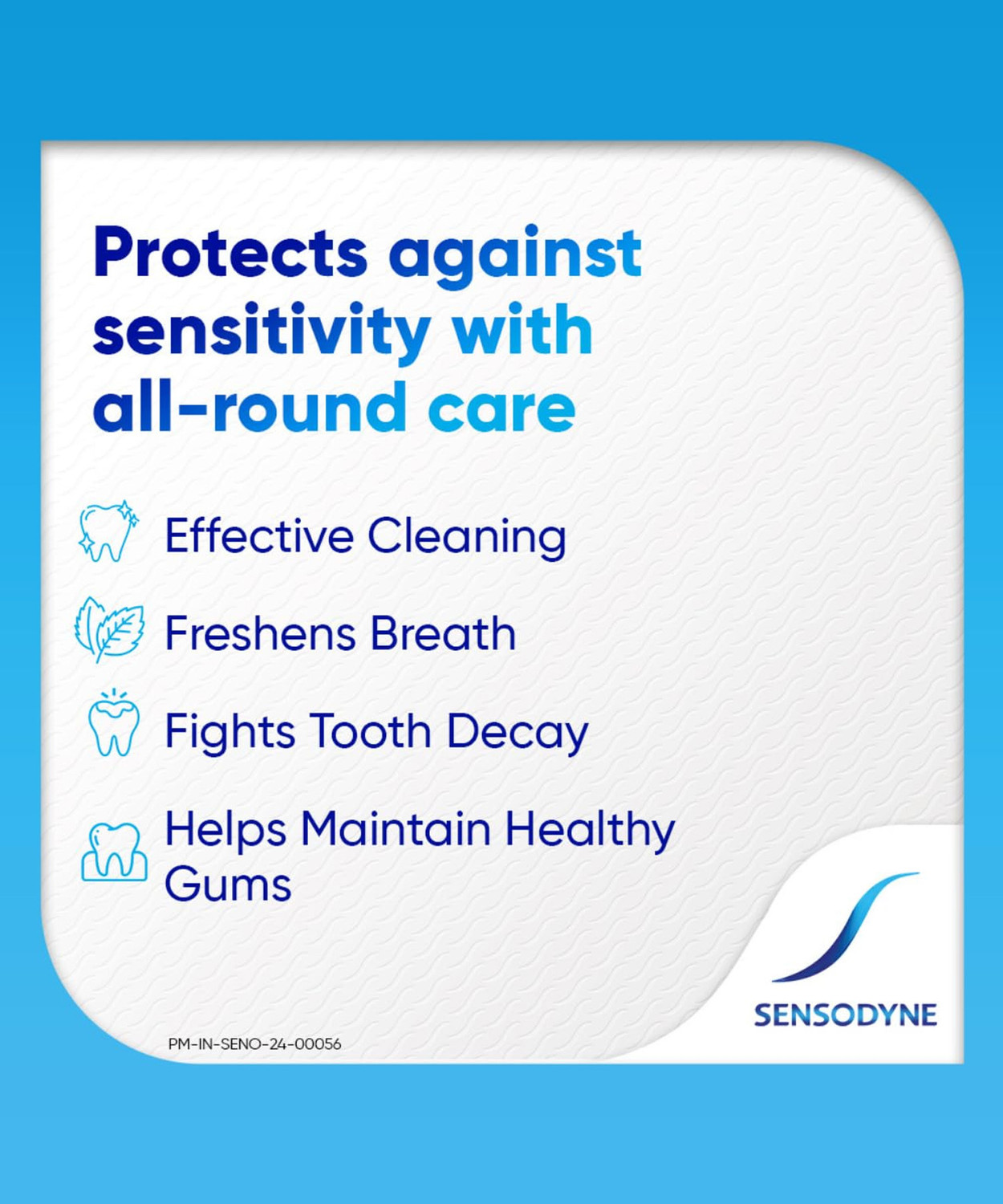 Image of SENSODYNE Fresh Gel Toothpaste Combo Pack;daily sensitivity protection,Pack of 6 (40 gm*6) Toothpaste