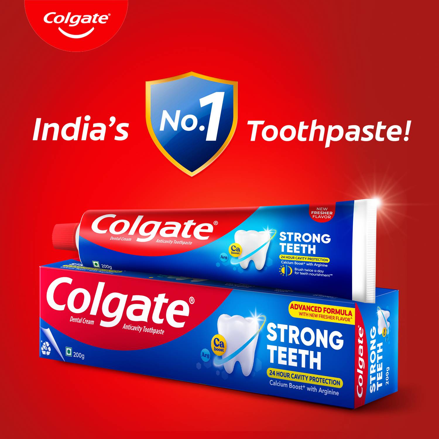 Colgate Strong Teeth Calcium-Boost Toothpaste - Image 4