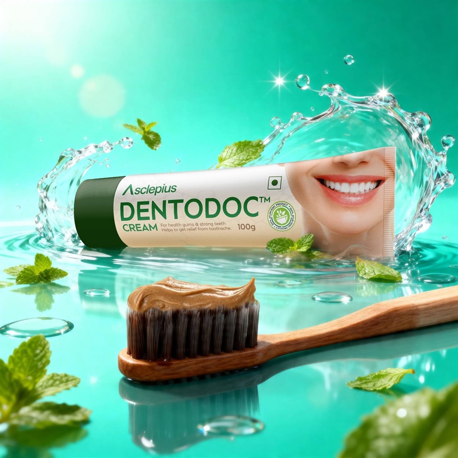 Asclepius DENTODOC DENTAL CREAM Toothpaste 100g - Image 5