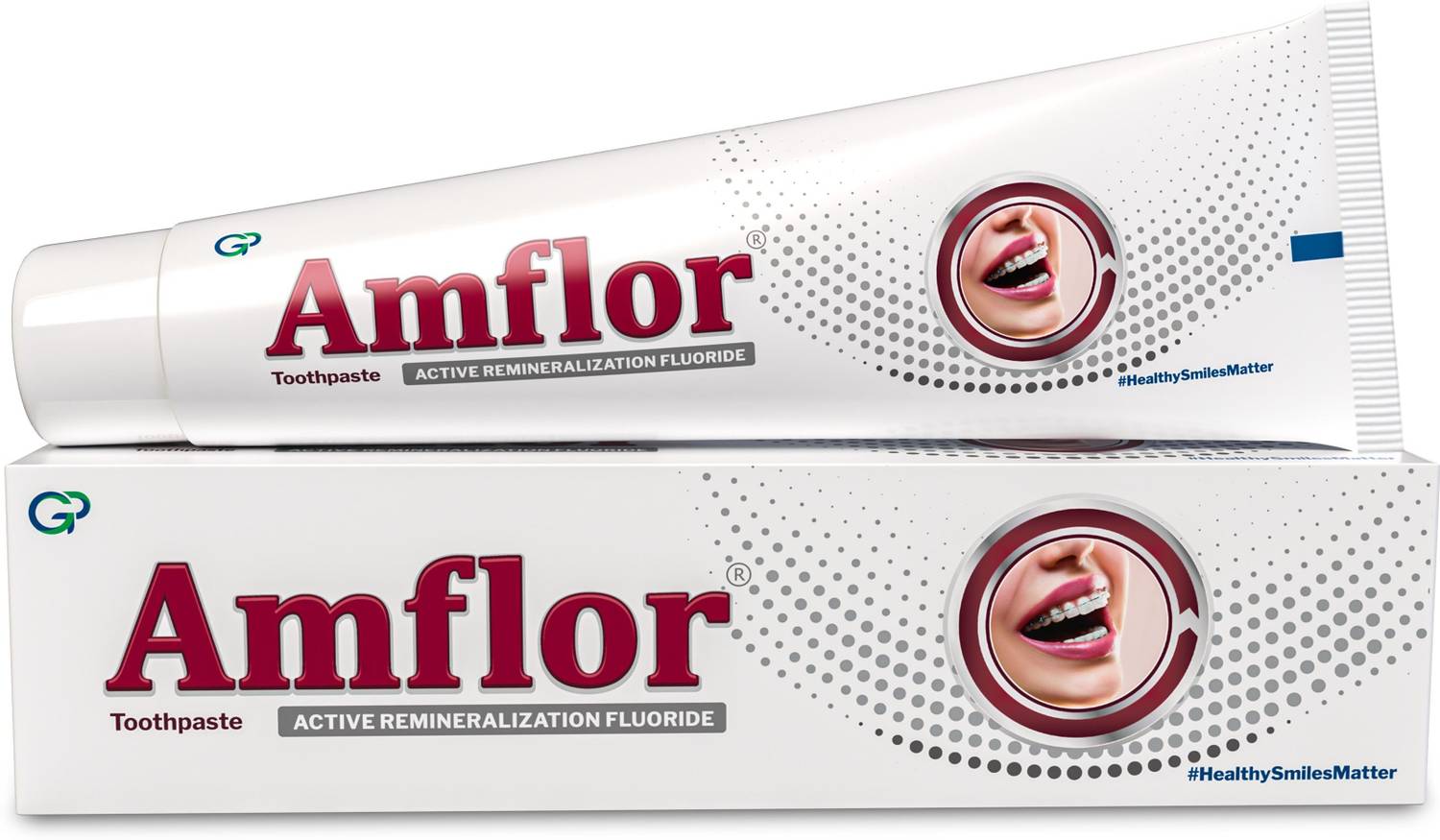 Amflor Organic Fluoride Mint Toothpaste 70 g - Image 1