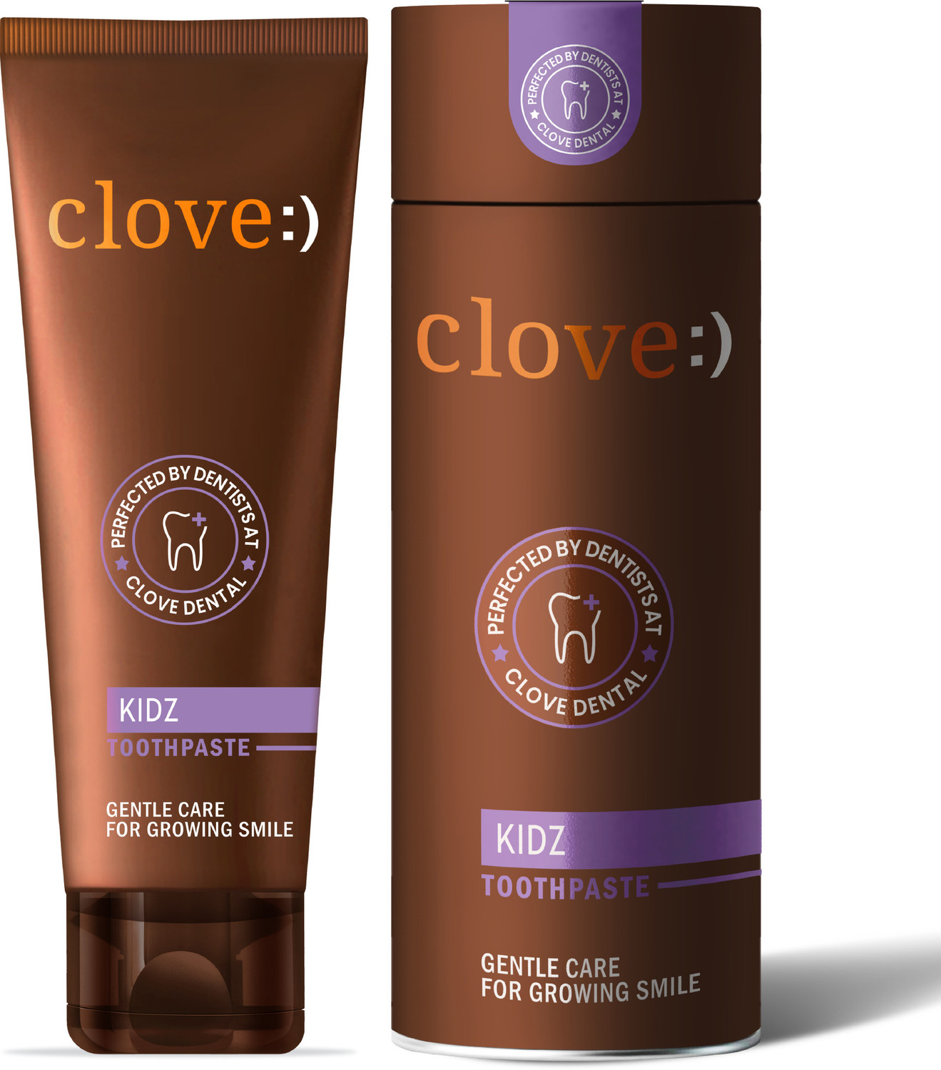 Clove Kidz SLS Free for 3+ Years, Strawberry Flavour, Anticavity, Color changing Toothpaste