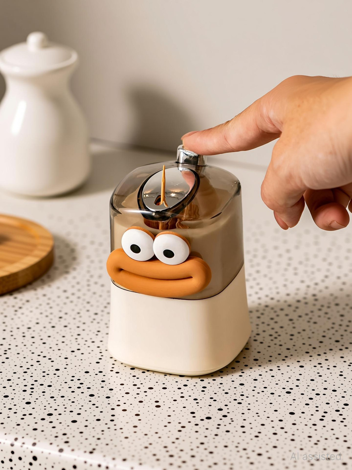 Image of BIRJIS Toothpick Holder (Pack of 1)
