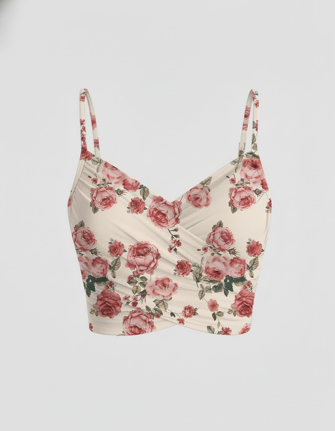 Image of PATTZALA Party Floral Print Women Beige Top