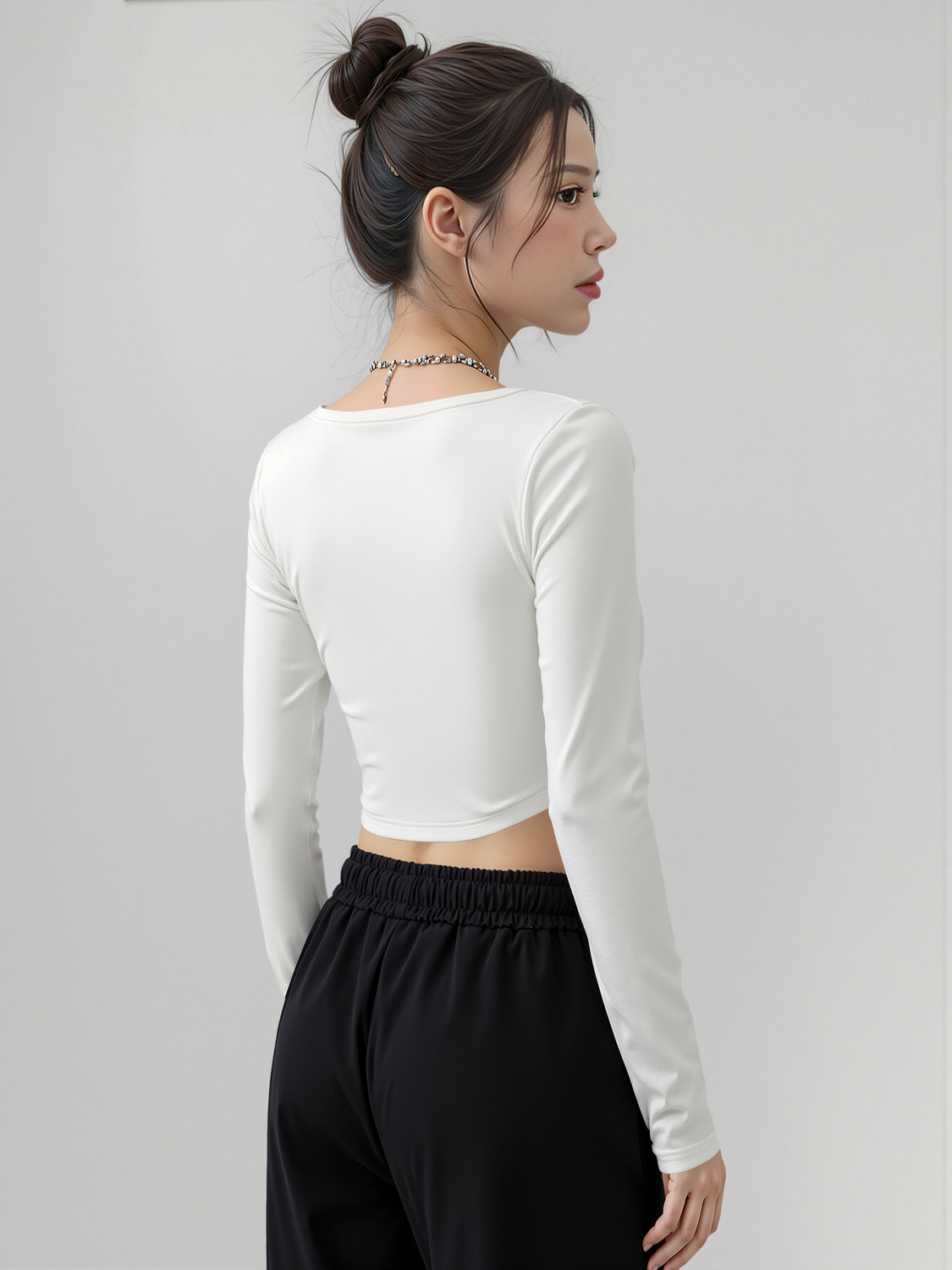 Image of Dream Beauty Fashion Casual Solid Women White Top