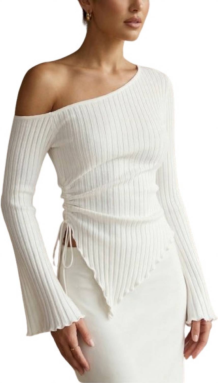 BindalTradersss Party Self Design Women White Top