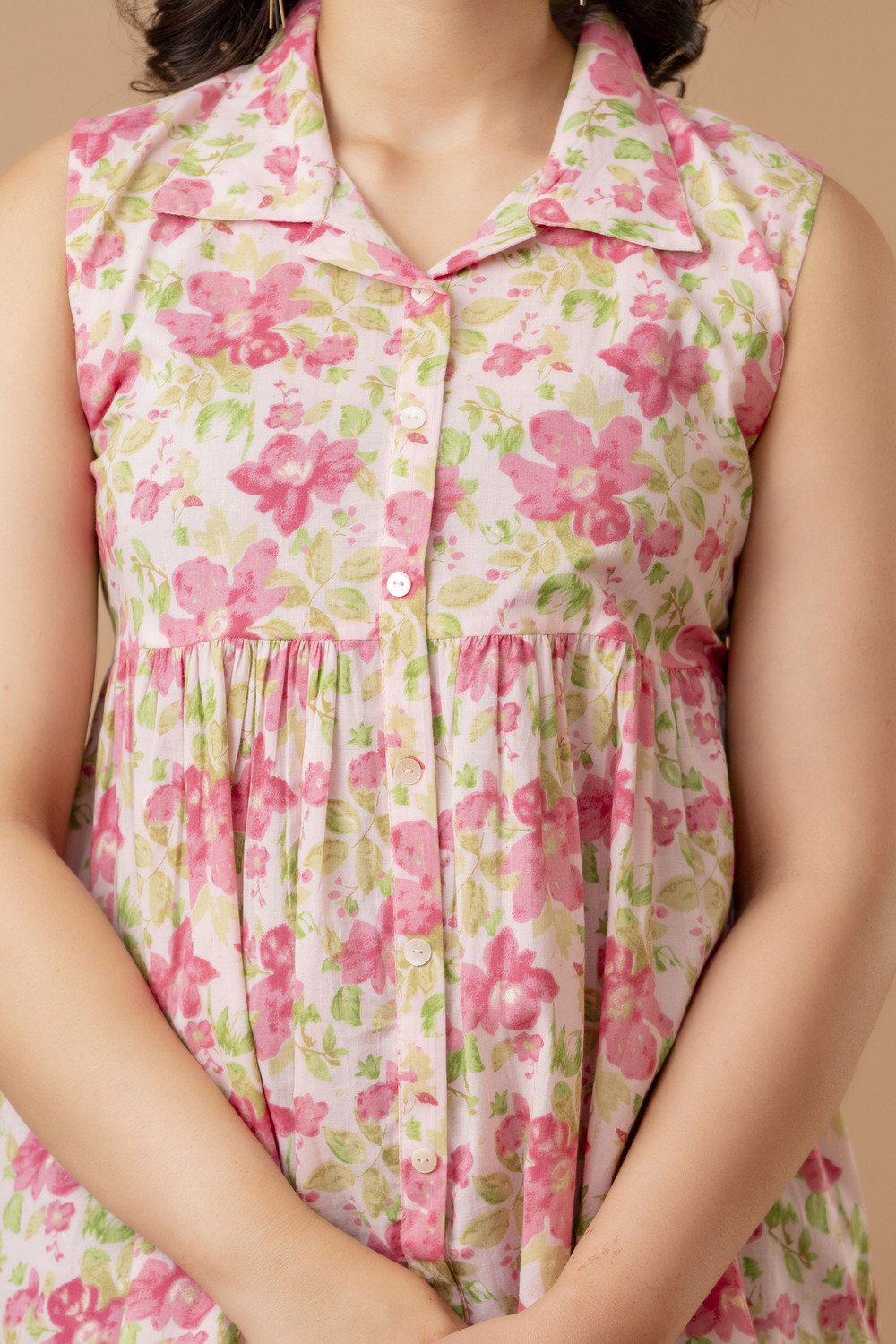 Image of VIPY HANGER Casual Printed Women Multicolor Top