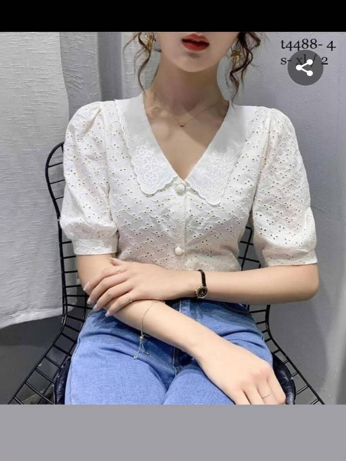 Absorbing Casual Solid Women White Top