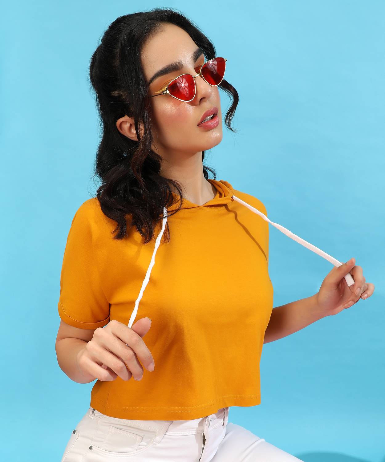 PINACOLADA Casual Solid Women Yellow Top