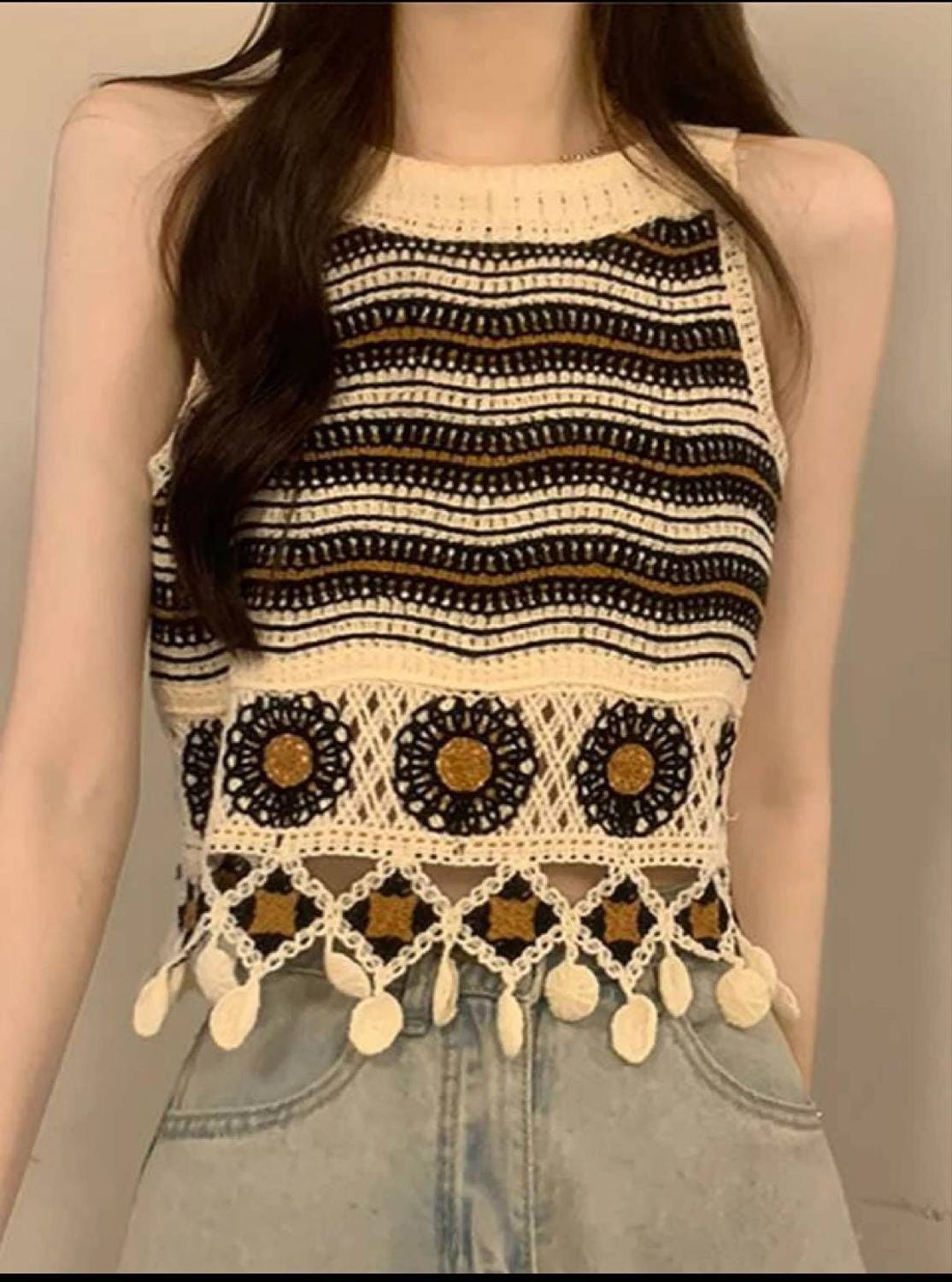 Epicedesigns Women Black Casual Top