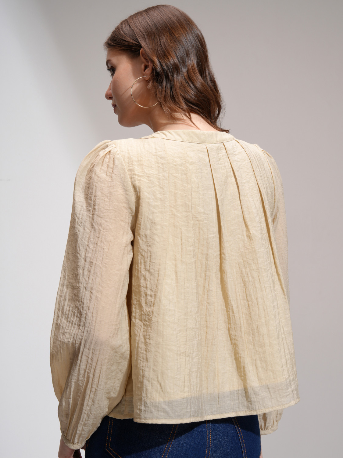 Image of Tokyo Talkies Casual Solid Women Brown Top