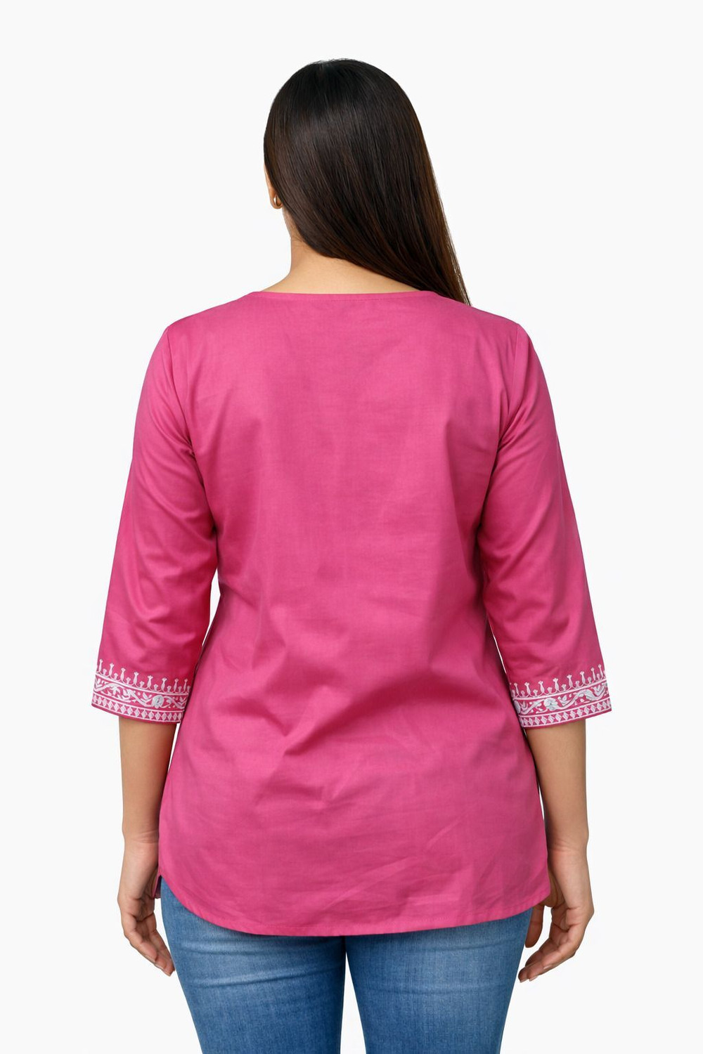 Image of SELFII Casual Solid Women Black Top