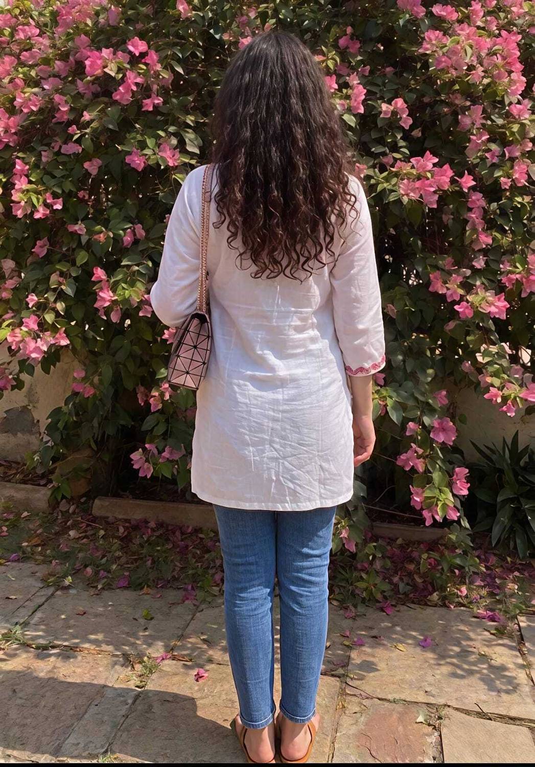 Parakash Casual Embroidered Women White Top - Image 2