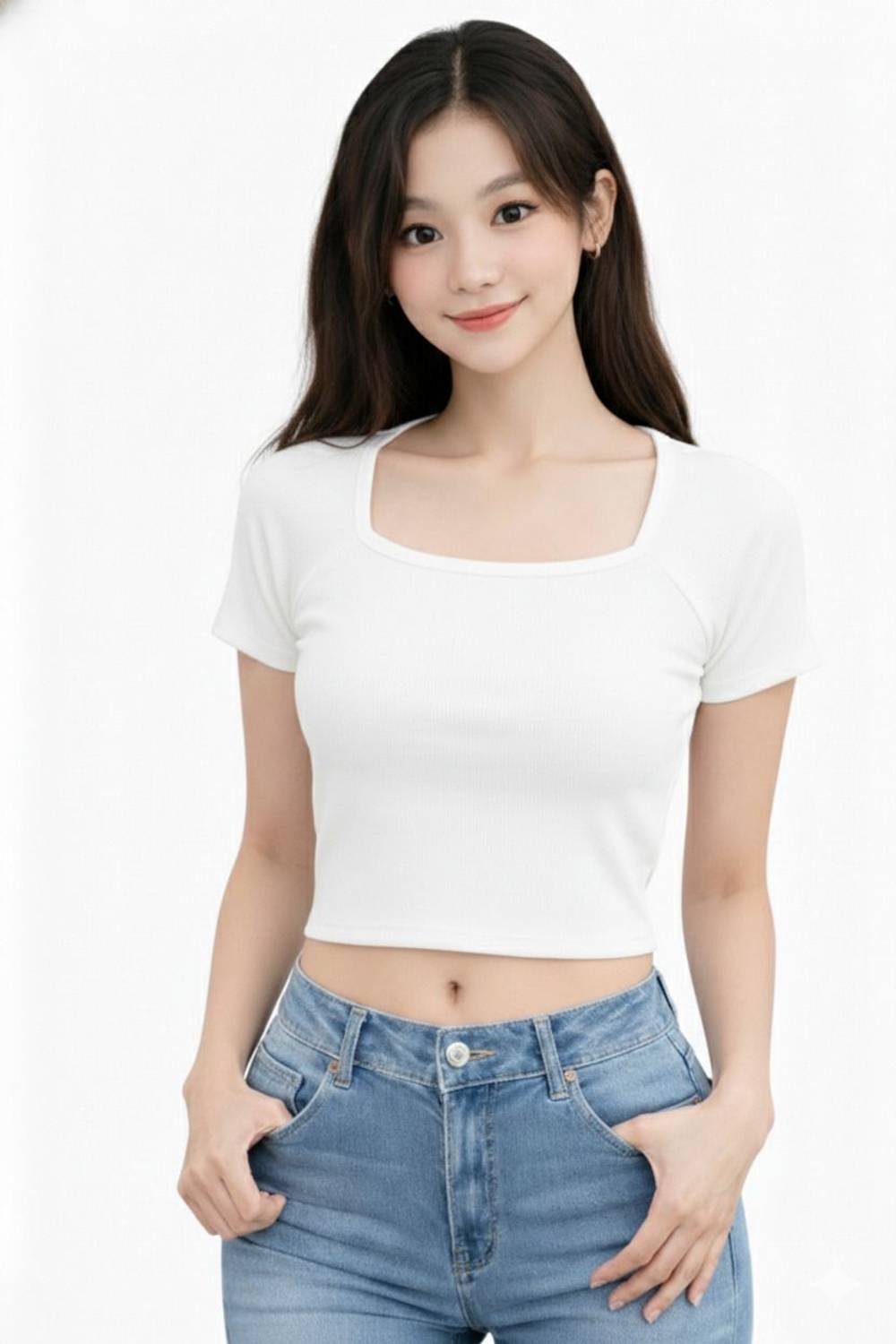 SAMRIDHI FASHION STORE Casual Solid Women White Top