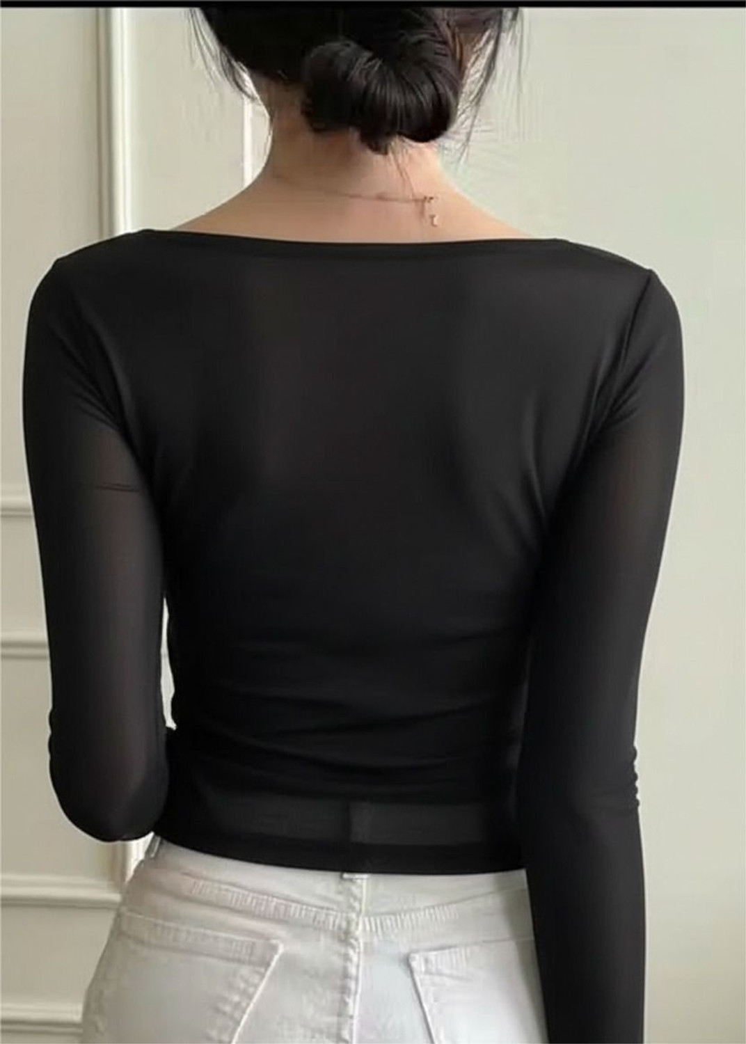 Image of Sompal Traders Casual Printed Women Black Top