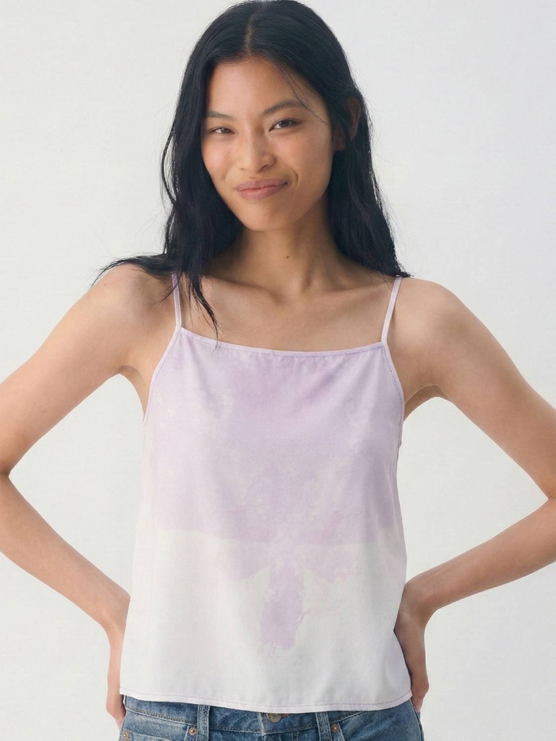 Tokyo Talkies Casual Printed Women Purple Top - Buy Tokyo Talkies