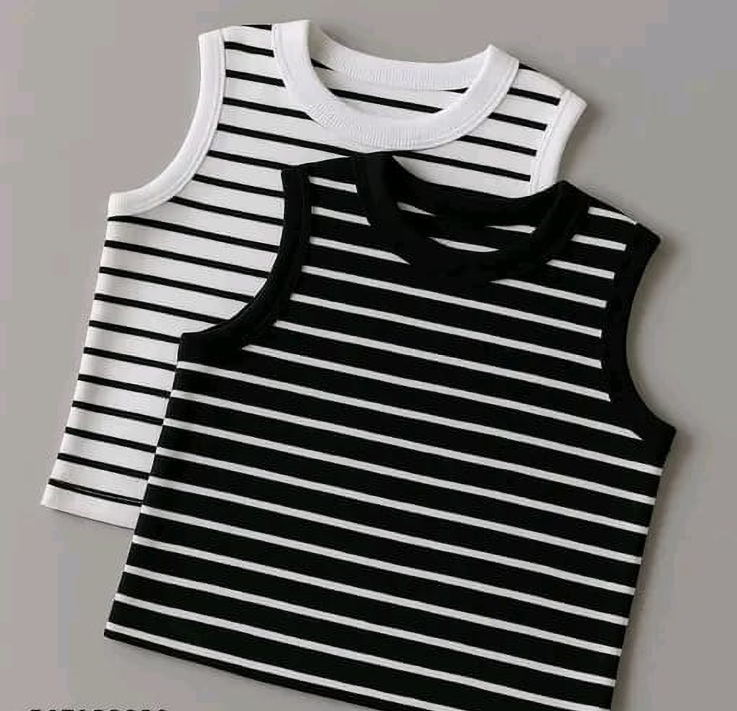 Image of METRONAUT Casual Striped Women Black, White Top