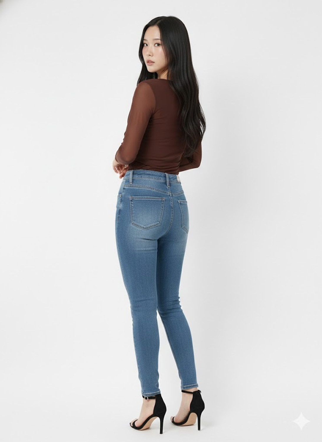 Image of Avyola Casual Solid Women Brown Top