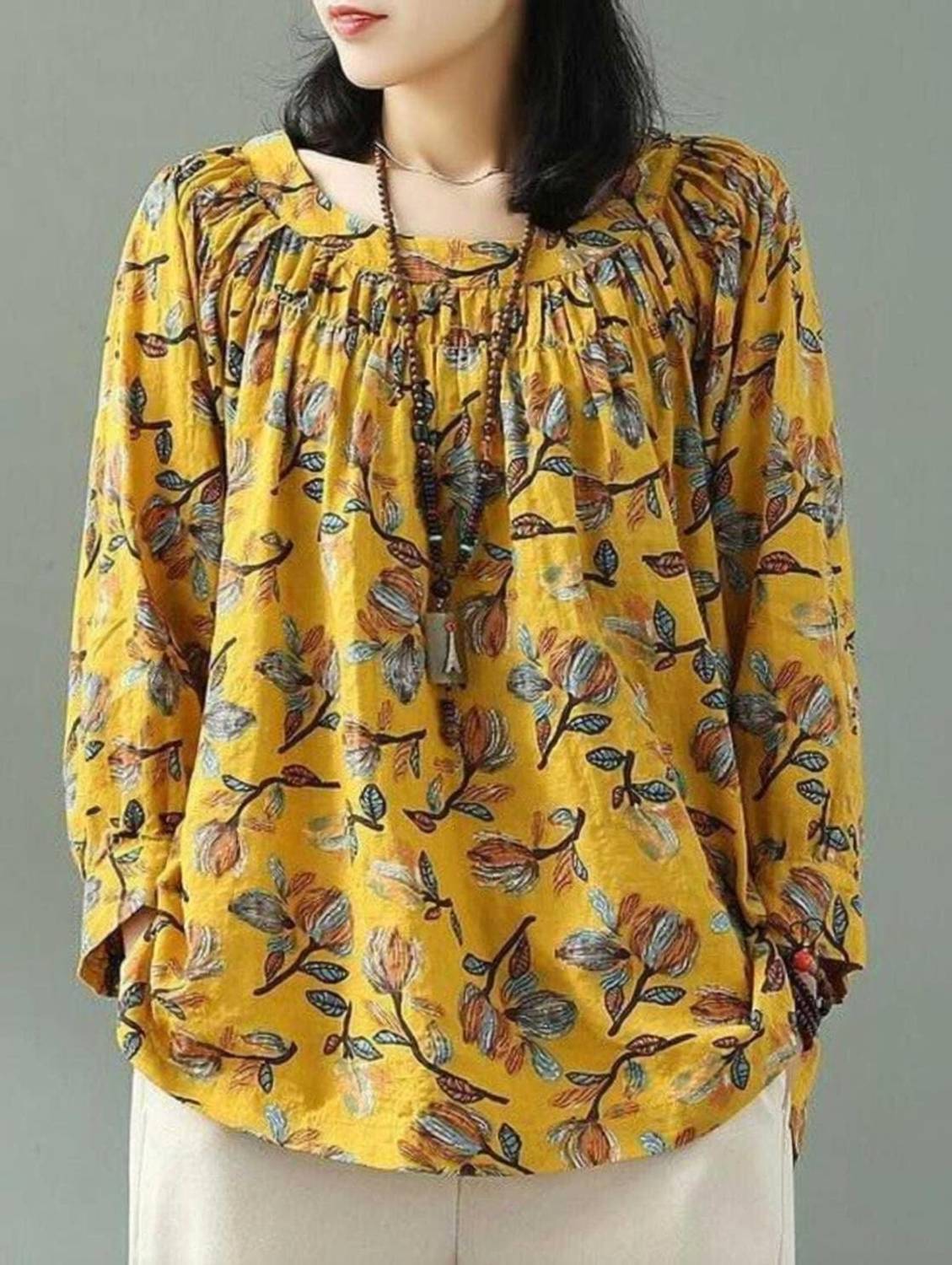 LADY ZOOM Party Printed Women Green Top